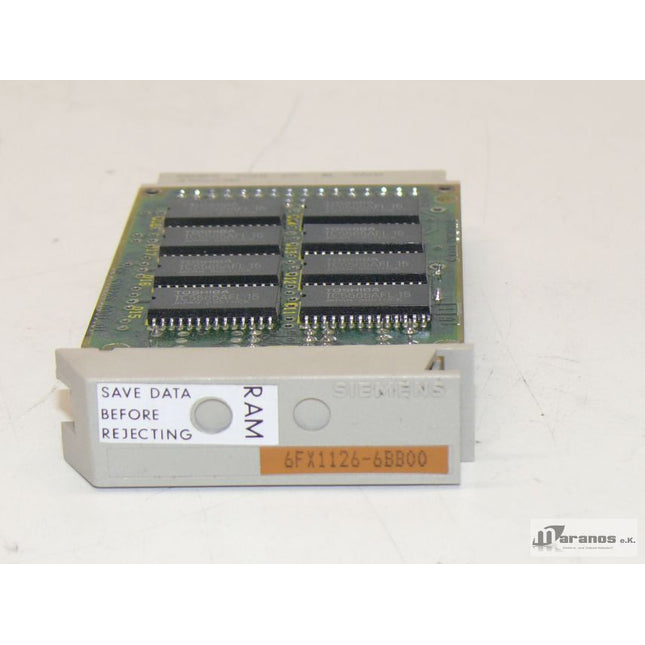 Siemens Sinumerik 6FX1126-6BB00 RAM-Modul 6FX1 126-6BB00 - Maranos.de