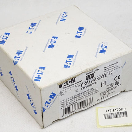 Eaton PKE12 XTPE012B XTPE012BCS PKE-XTU-12 XTPEXT012B / Neu OVP - Maranos.de