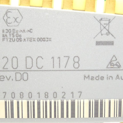 B&R X20DC1178 X20 DC 1178 Rev.D0 1 Eingang für SSI-Absolutwertgeber 5V / Neu - Maranos.de