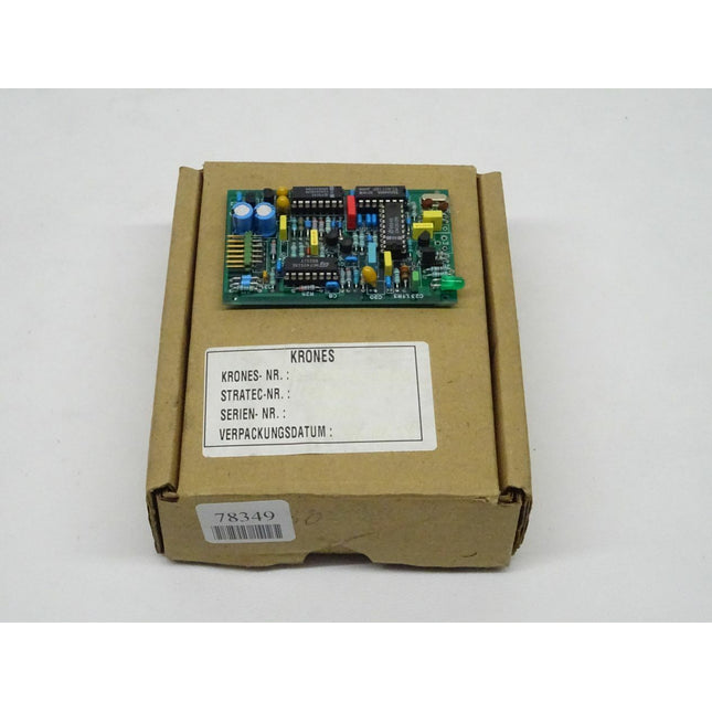 Krones 6230-200-1 Steuerplatine 7106230110 Platine 7-899-21-041-0 neu-OVP - Maranos.de