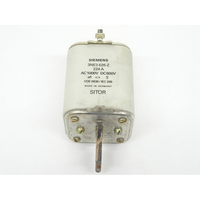 Siemens SITOR 3NE3626-Z 224A AC1000V DC600V 3NE3626-Z Sicherungseinsatz - Maranos.de
