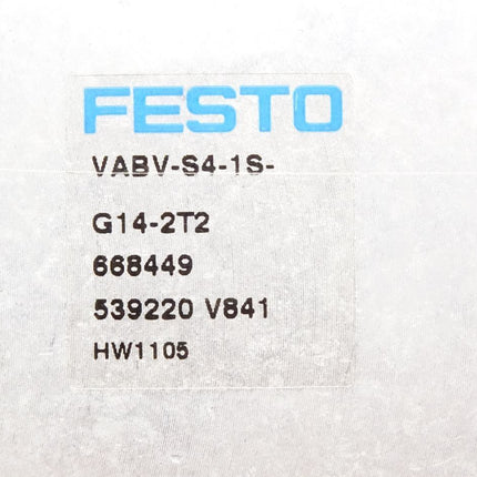Festo 668449 VABV-S4-1S-G14-2T2 Verkettungsplatte - Maranos.de