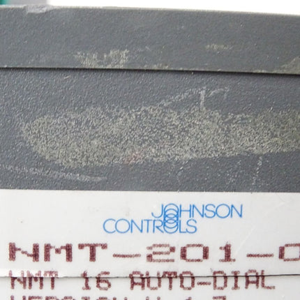 Johnson Controls NMT-201-0 NMT16 + LOGEM LGM 14.4D1 - Maranos.de