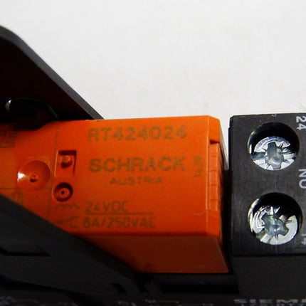 Siemens Relais mit Sockel RT78725 RT4A4L24 Schrack RT424024 - Maranos.de