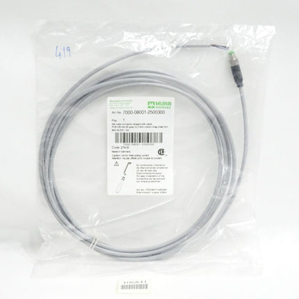 Murr Elektronik Kabel 3m 7000-08001-2500300 / Neu OVP - Maranos.de