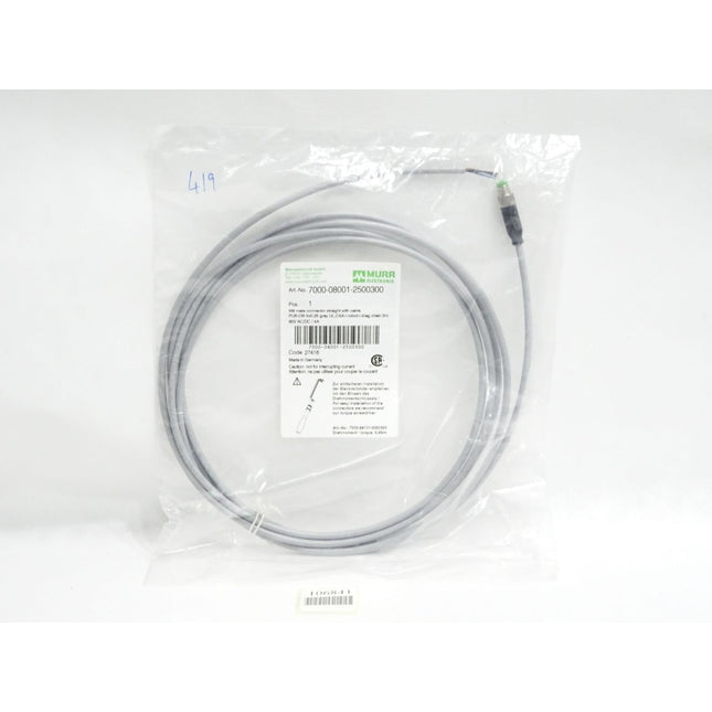 Murr Elektronik Kabel 3m 7000-08001-2500300 / Neu OVP - Maranos.de