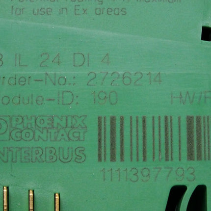 Phoenix Contact 2726214 IB IL 24 DI 4 Inline-Klemme - Maranos.de