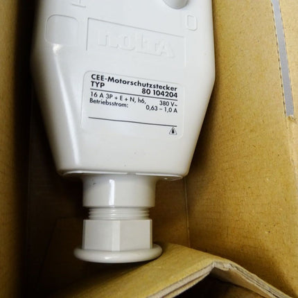 Nolta CEE-Motorschutzstecker 80104204 0.63A-1.0A / Neu OVP - Maranos.de