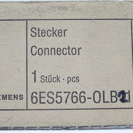 Siemens 6ES5766-0LB21 Stecker Connector / 6ES5 766-0LB21 / NEU-OVP versiegelt - Maranos.de