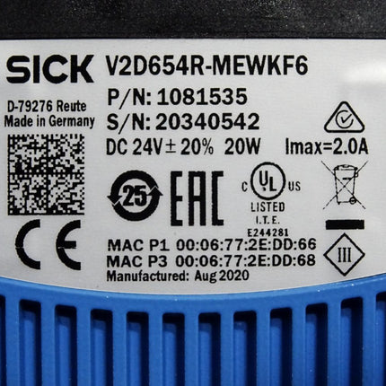Sick 1081535 V2D654R-MEWKF6 Image-based code reader - Maranos.de