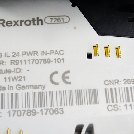 Rexroth R911170789-101 R-IB IL 24 PWR IN-PAC / Neu - Maranos.de