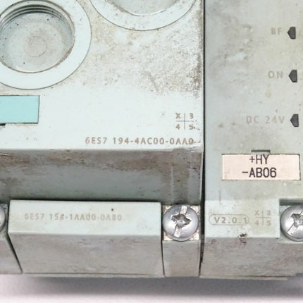 Siemens 6ES7194-4AC00-0AA0 + 6ES7154-1AA00-0AB0 Anschluss Modul - Maranos.de