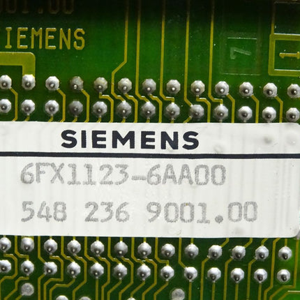 Siemens Memory Submodule 6FX1123-6AA00 5482369001.00 - Maranos.de