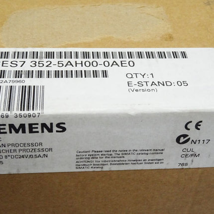 Siemens S7-300 FM352-5 6ES7352-5AH00-0AE0 / 6ES7 352-5AH00-0AE0 Neu OVP versiegelt - Maranos.de