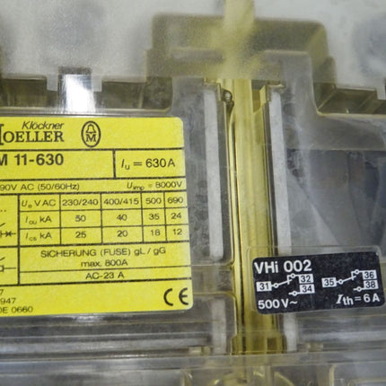 Klöckner Moeller NZM11-630 630A Leistungsschalter - Maranos.de