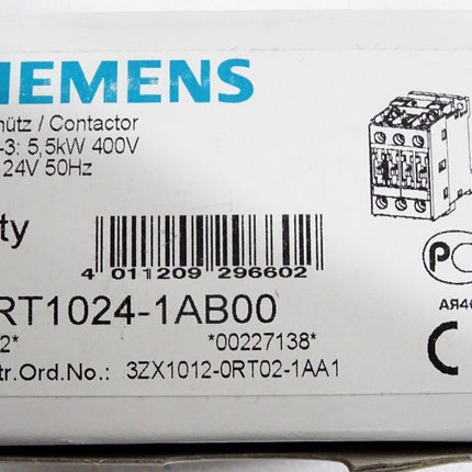 Siemens Schütz 3RT1024-1AB00 / Neu OVP - Maranos.de