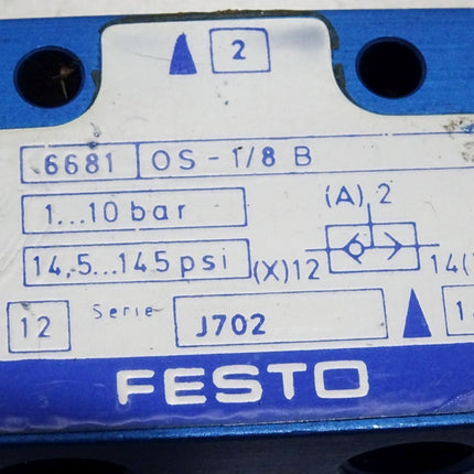 Festo 6681 ODER-Glied OS-1/8-B - Maranos.de