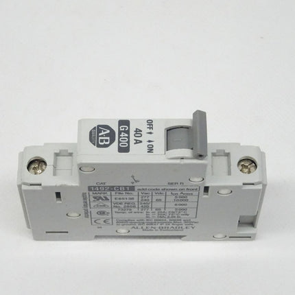 Allen Bradley 1492-CB1G400 Ser. B Schutzschalter 1492CB1G400 / 40A - Maranos.de