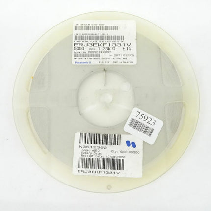 5000x Panasonic ERJ3EKF1331V / 1.33K Ohm Widerstand - Resisitor - Maranos.de