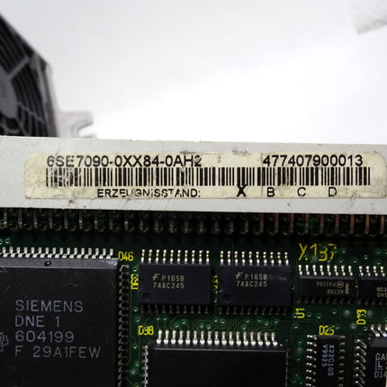 Siemens Simovert Wechselrichter 6SE7021-8TB61-Z D99+K11 6SE7090-0XX84-0AB0 6SE7098-2XX84-0AH0 6SE7090-0XX84-0AH2 - Maranos.de