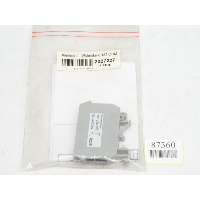 Sick 2027227 1204 Klemme mit Widerstand 182 Ohm / Neu - Maranos.de