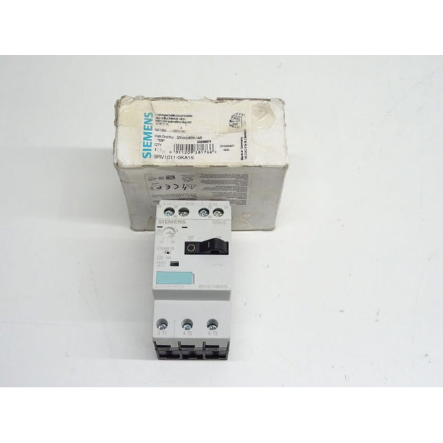 Siemens 3RV1011-0KA15 Leistungsschalter 3RV1 011-0KA15 E:05 neuwertig-OVP - Maranos.de