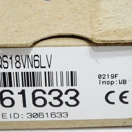 Banner Turck QS18VN6LV Optoelektronischer Allzwecksensor / Neu OVP - Maranos.de