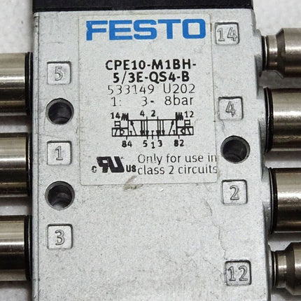 Festo 533149 CPE10-M1BH-5/3E-QS4-B Magnetventil - Maranos.de