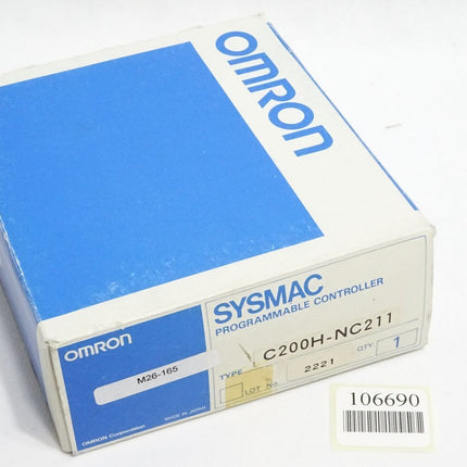Omron C200H-NC211 NC Unit / Neu OVP - Maranos.de