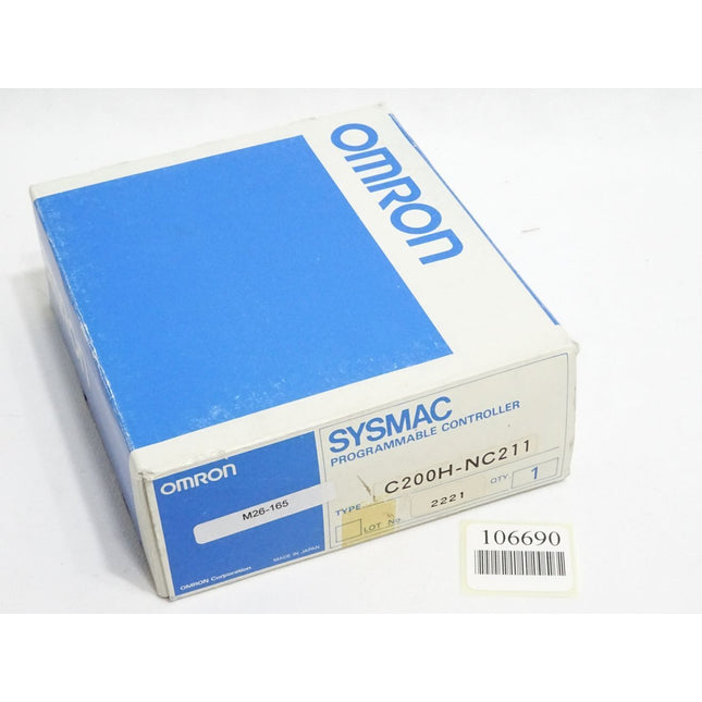 Omron C200H-NC211 NC Unit / Neu OVP - Maranos.de
