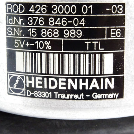 Heidenhain Drehgeber ROD 426 3000 01 -03 376846-04 / Neu OVP - Maranos.de