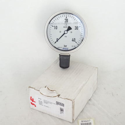 Wika Manometer 233.30.100 0...40 bar G1/2B unten / 9020683 / Neu OVP - Maranos.de