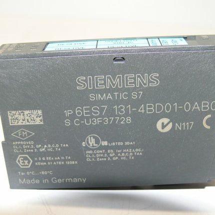 Siemens Simatic S7 6ES7131-4BD01-0AB0 / 6ES7 131-4BD01-0AB0 - Maranos.de