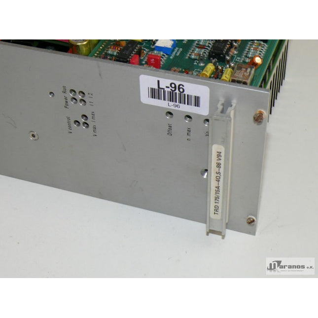 Labod TRD 175/15A-4Q,S-86 V94 Servoverstärker Servoregler Regler - Maranos.de