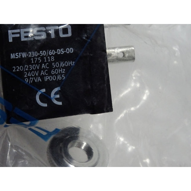 Festo 175118 Magnetspule MSFW-230-50/60-DS-OD / Neu OVP - Maranos.de