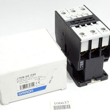 Omron Schütz J7KN-50 230 / Neu OVP - Maranos.de