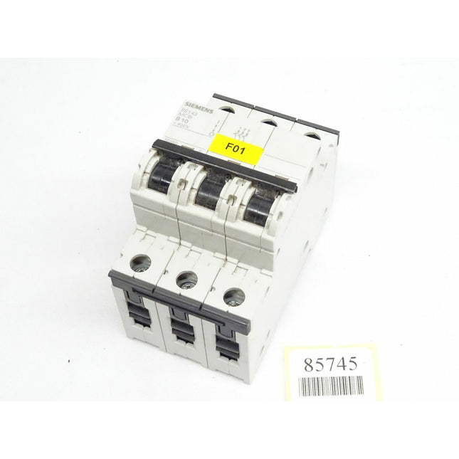 Siemens 5SY43 MCB B10 ~400V - Maranos.de