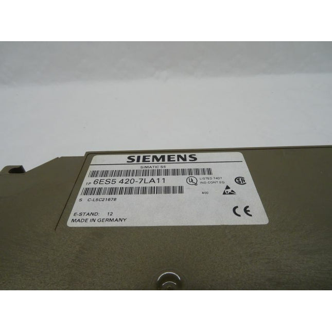 Siemens 6ES5420-7LA11 Simatic S5 6ES5 420-7LA11 E:012 Digital Input - Maranos.de