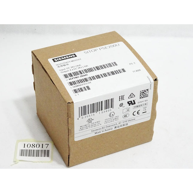 Siemens Sitop PSE200U 6EP1961-2BA41 6EP1 961-2BA41 / Neu OVP versiegelt - Maranos.de