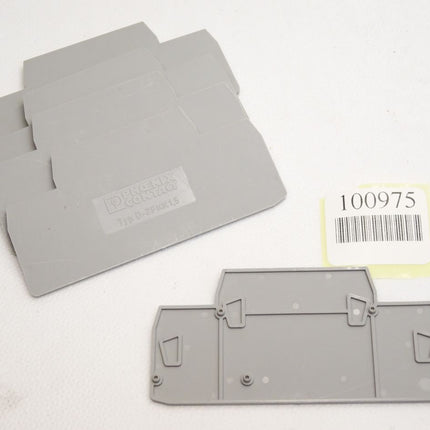 Phoenix Contact 3005879 D-ZFKK1,5 End Platte Inhalt:5 Stück / Neu - Maranos.de