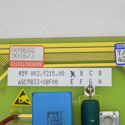 Siemens 6SC9833-0BF00 Impulsüberträgerbaugruppe 6SC9 833-0BF00 - Maranos.de