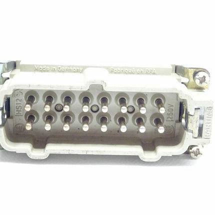 Harting HAN-R16M Buchseneinsatz Schraubanschluss 16-polig - Maranos.de