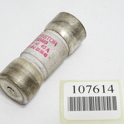 Ferraz Protistor Sicherung T093489 600VAC 40A 621 CP URJ 22.58.40 / Unbenutzt - Maranos.de
