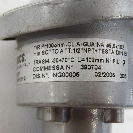 Termics 6201SP / 42981019 / 390704 / Pt100ohm 9.5x102mm -30..+70°C - Maranos.de