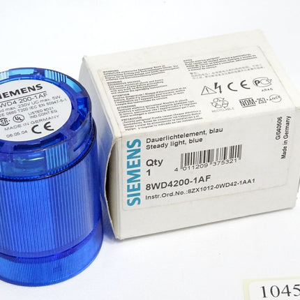 Siemens Dauerlichtelement blau 8WD4200-1AF / Neu OVP - Maranos.de