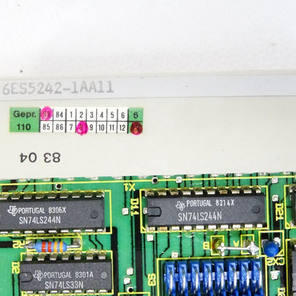 Siemens Zählerbaugruppe 6ES5242-1AA11 / 6ES5 242-1AA11 / OVP - Maranos.de