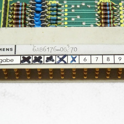 Siemens 6AB6176-0GB70 / 6AB 6176-0GB70 Steuerplatine - Maranos.de