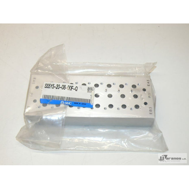 NEU/OVP SMC SS5Y5-20-08-00F-Q / SS5Y5-20-08-00F-G Mehrfachanschlussplatte - Maranos.de