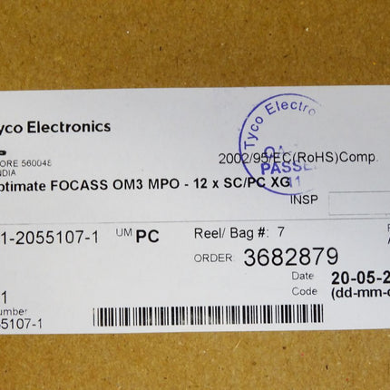 AMP Tyco Electronics 1-2055107-1 MPOptimate/SC Snap-In-Kassette / Neu OVP - Maranos.de