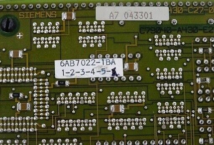 Siemens 6AB7022-1BA / 6AB7 022-1BA AUFSTECKMODUL PSM 20 OPEN COLL E:06 - Maranos.de